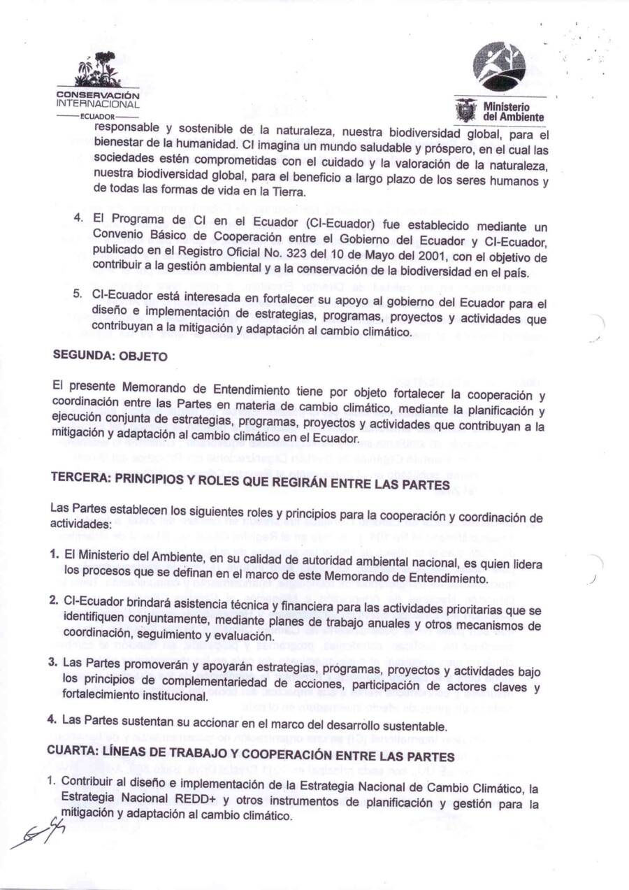 Conservation International Comisión Permanente Pacífico del Sur 