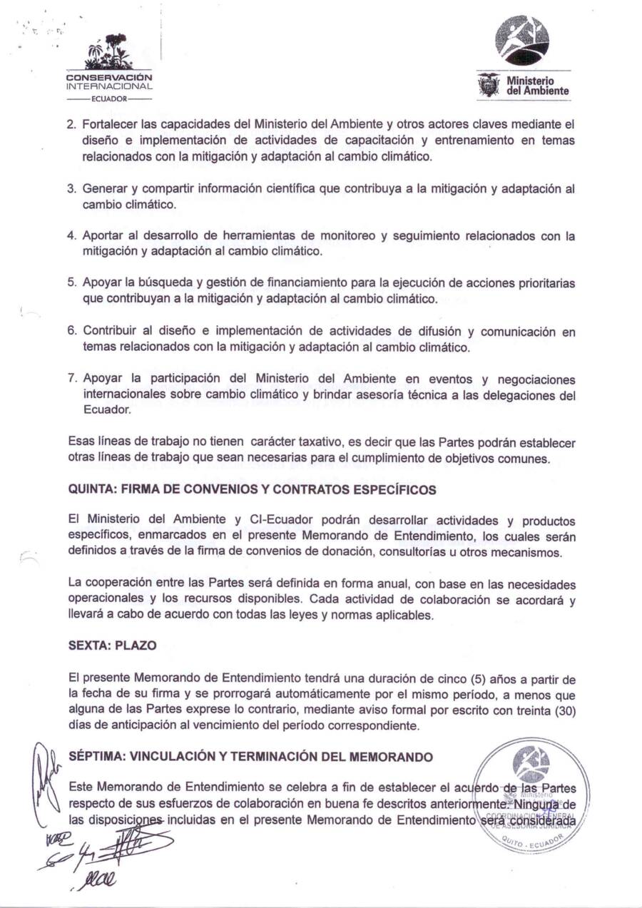 Conservation International Comisión Permanente Pacífico del Sur 